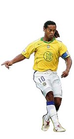 ronaldinho en final de coupe du monde de football 2006 ontre france